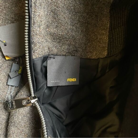 Fendi Ski Trousers Women size 40 / US 4 new with tags brown black - Picture 4 of 13